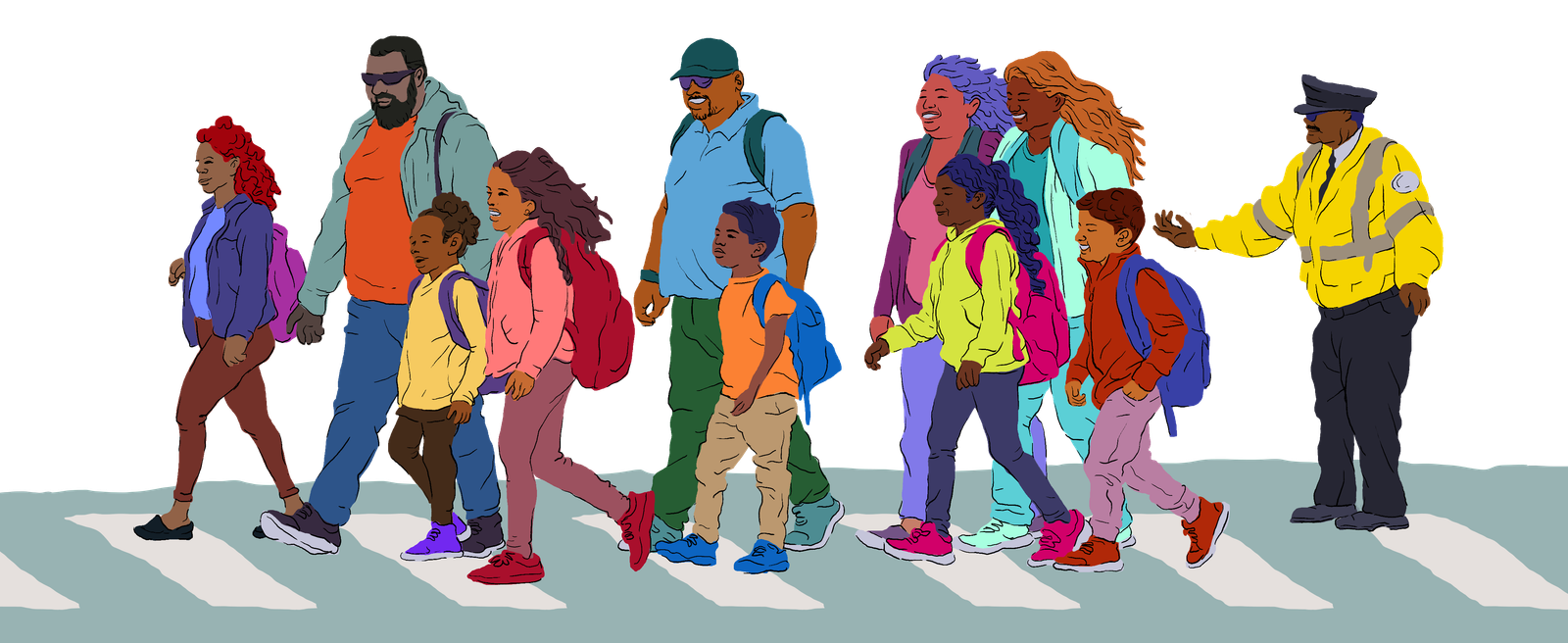 Parents and children together
